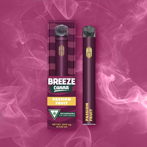 Passion Fruit 1g AIO Disposable | Breeze