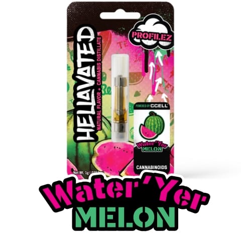 Hellavated Profilez Cartridge | Water'Yer Melon 1g
