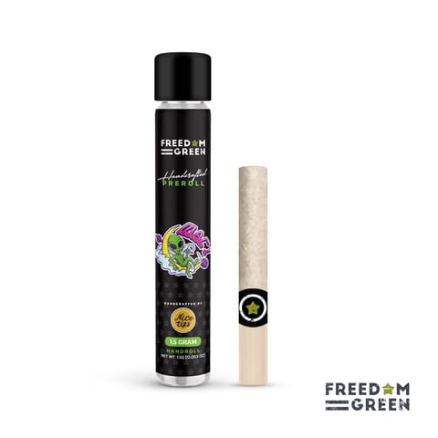Freedom Green - Hand Rolls - London Jelly - 1.5g Pre Roll