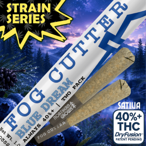Blue Dream Fog Cutter Infused Joints - Two Pack (2) 0.5g Joints