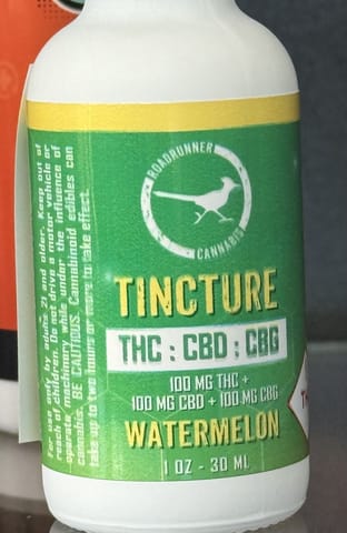 Tincture | Watermelon 1:1:1 | 100mg