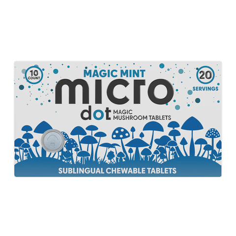 Micro Dot Mushroom - Magic Mint 10ct