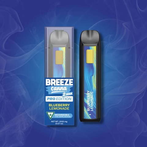 Blueberry Lemonade 2g A.I.O | Breeze Canna Pro