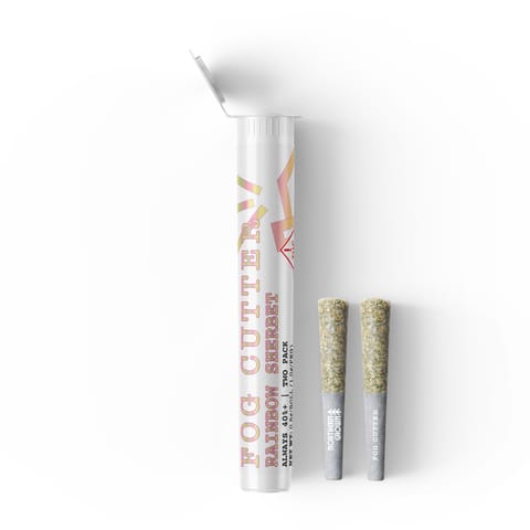 Fog Cutter Infused Joint 2 Pack (Rainbow Sherbet) - 1 Gram