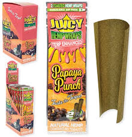Papaya Punch Juicy Hemp wrap