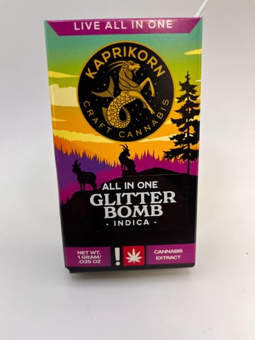Kaprikorn | Glitter Bomb All-In-One Live Resin Vape | 1g