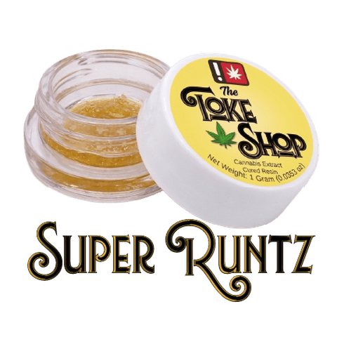 THE TOKE SHOP | CURED RESIN | SUPER RUNTZ| HYBRID | 1 GRAM