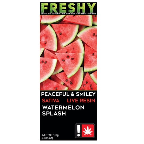 Watermelon Splash Live Resin 1G Cartridge (Freshy)