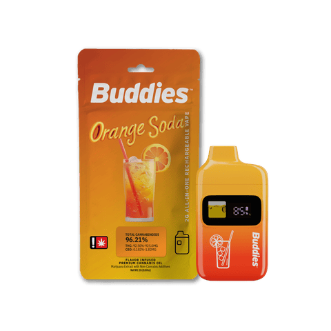 Orange Soda 2g Flavored Disposable Cartridge (Buddies)
