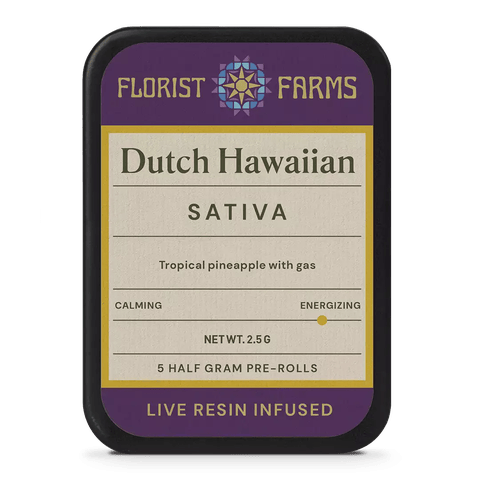 Dutch Hawaiian .5g Infused Pre-roll (5PK)