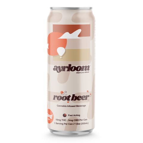 Root Beer 12oz Beverage 10THC:5CBD