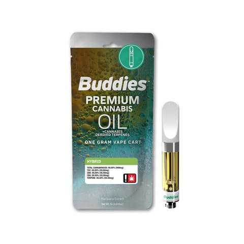 Buddies Distillate Cartridge | Peanut Butter Breath 1g