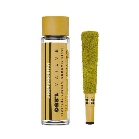 Mitten Extracts 1.25G Infused Singles - Mitten Extracts | Pre-Roll | Infused | Single | 1.25g | Maui Pineapple | Sativa