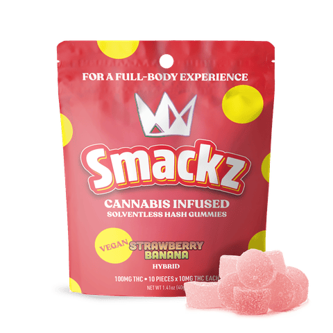 KB - WEST COAST CURE - SOLVENTLESS GUMMY - STRAWBERRY BANANA - 100MG