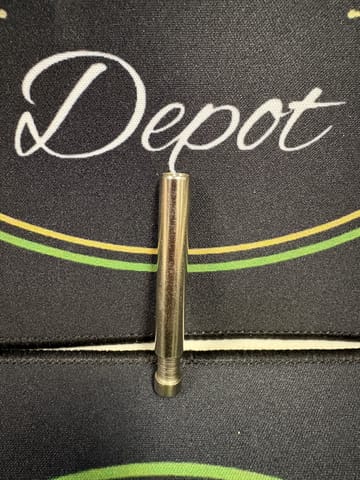 2.5in Silver Push One Hitter