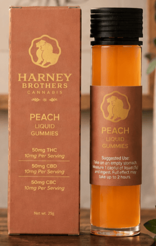 Harney Brothers - Peach | 50mg Liquid Gummy