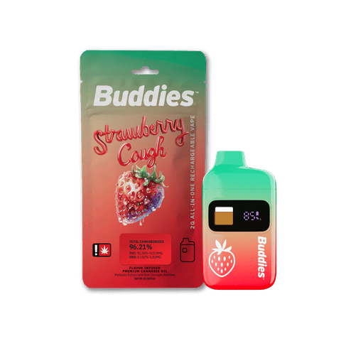 Strawberry Cough 2g Flavored Disposable (Buddies)