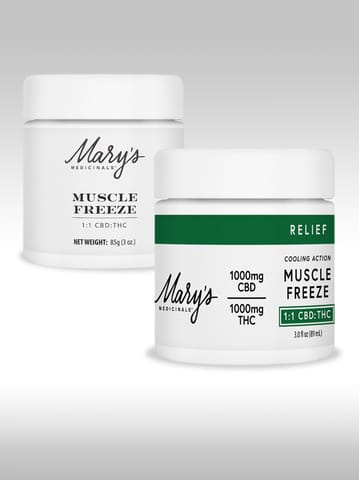 Mary's Medicinals Muscle Freeze 1:1 3oz Jar