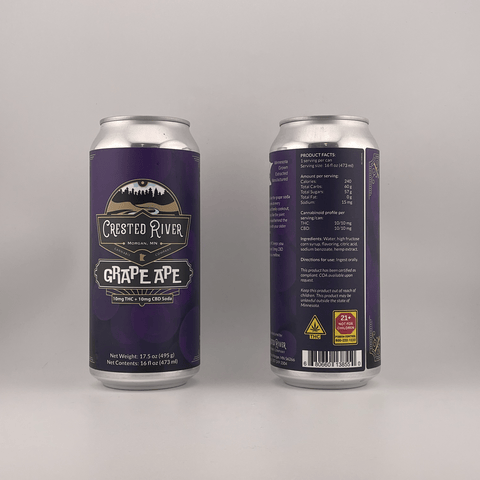 Grape Ape | THC + CBD Soda