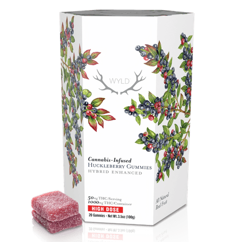 Wyld | Huckleberry | Hybrid | 1000mg