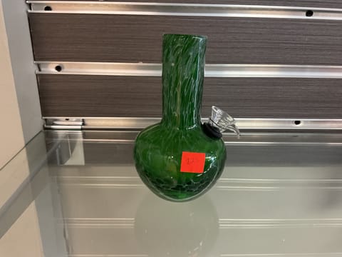 Green Bottle Bong