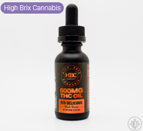 Red Delicious 600mg Hash Rosin Tincture High Brix