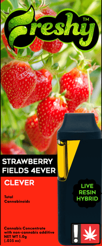 Freshy | Strawberry Fields 4ever | 1G | Flavored Live Resin | Disposable