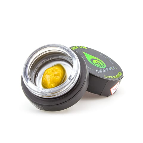 Green Dot Black Label Live Badder | Sour Power OG 1g Rec