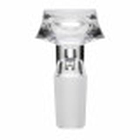Human Grade | 14mm Cauldron Flower Bowl | Clear
