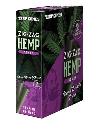 Terpene-Infused Hemp Cones - Grand Daddy Purp 