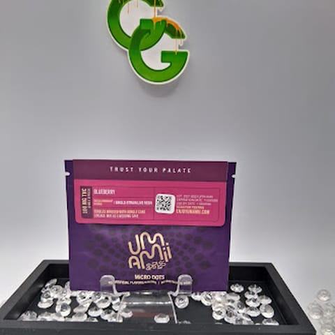 Blueberry Micro Dots Live Resin 10MG Gummies Umamii