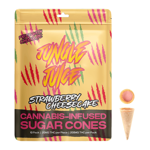 Strawberry Cheesecake | 200mg Sugar Cones