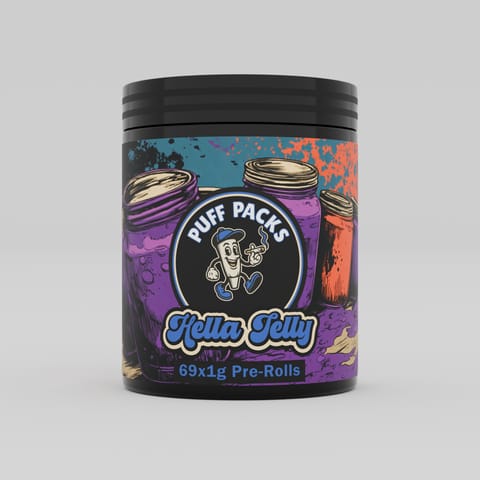 Hella Jelly | Puff Packs | 69 1g Pre Rolls | Vandalia Organics