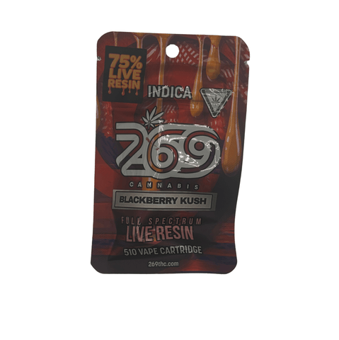 Blackberry Kush |269 Full Spectrum Vape Cart 1g