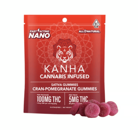 KANHA - Nano Cran-Pomegranate Punch Sativa 100mg 86g