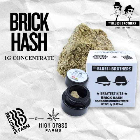 Brick Hash - Sativa (1.0g)