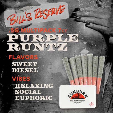 Purple Runtz - 7ct Pre Rolls
