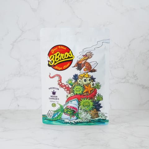 3 Bros | Citrus Mintz | Sativa | 7g | Bag
