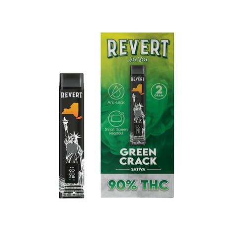 Revert - 2G Disposable Vape - Green Crack