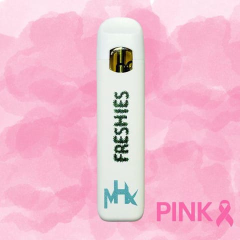 Mile High Xtractions (H) PINK Freshies Disposable Cart 1g
