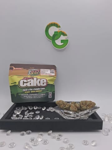 Zacks Cake 3.5G Flower 1Slice