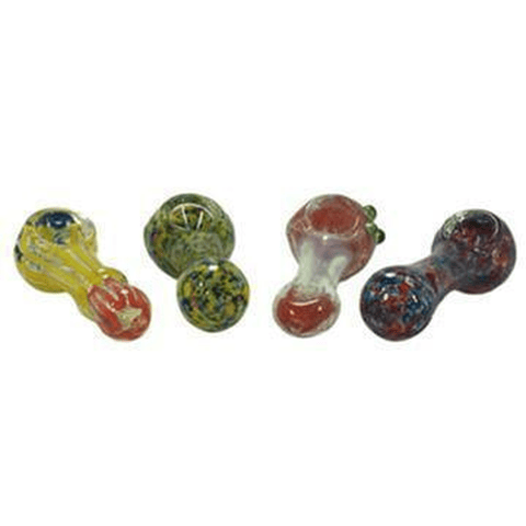 3.5" Assorted Dichro Glass Pipes