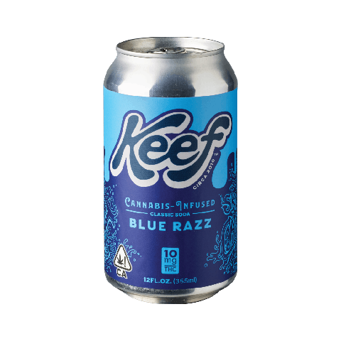 Keef | Blue Razz | 10mg Soda