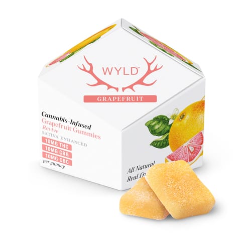 Wyld Gummies | 1:1:1 CBG CBC Grapefruit Sativa 100mg