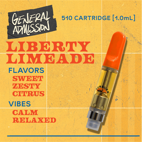 Liberty Limeade - 1g Distillate Vape Carts