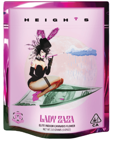 Heights | Lady ZaZa | 3.5g | Flower | Indoor | Bag