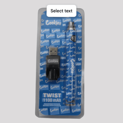 Battery Cookies Blue