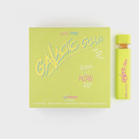 Off Hours -Live Rosin AIO Vape 0.5g - Galactic Guava