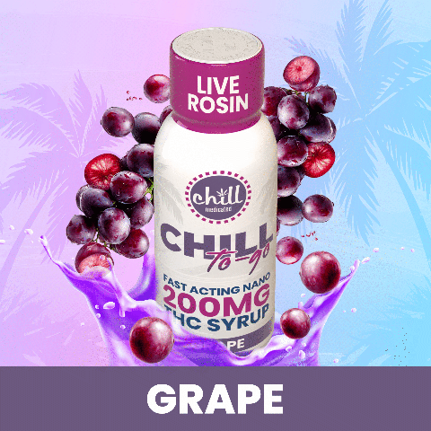 Chill Medicated - Syrup To-Go 200mg - Grape