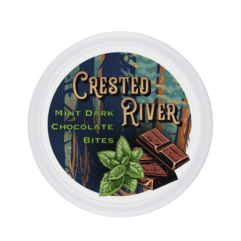 Mint Dark Chocolate Bites | Crested River |